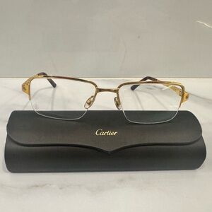 Cartier Gold Men’s  Eyeglasses 🔥🔥🔥